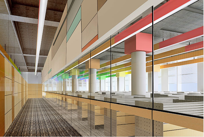 上海顺丰速运办公室装修改造