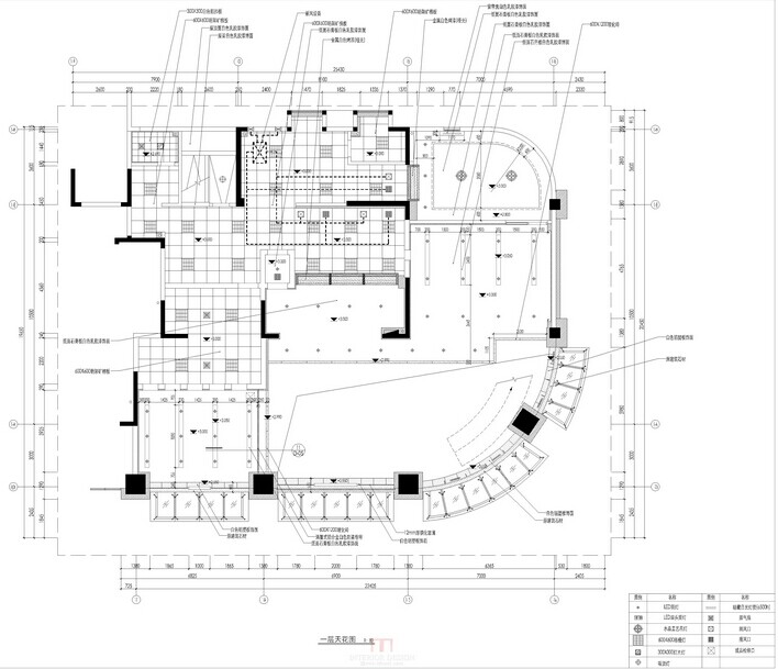 办公室室内设计图纸