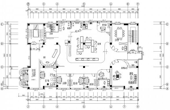 办公室平面图设计方案
