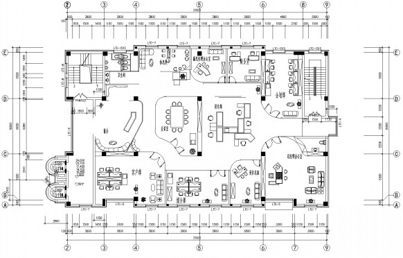 办公室平面图设计方案